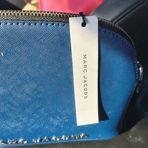 Marc Jacobs Vibrant Blue Leather Crossbody Bag
